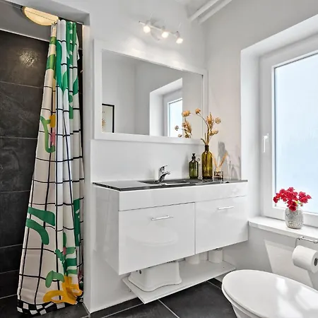 Stunning In With Kitchen Apartment Kjellerup